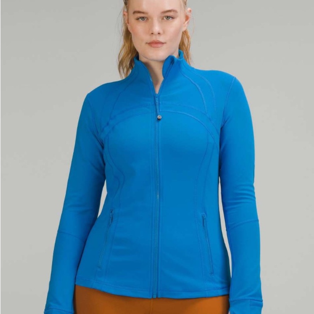 Rare Lululemon Define Jacket *Luon Poolside- Size 10